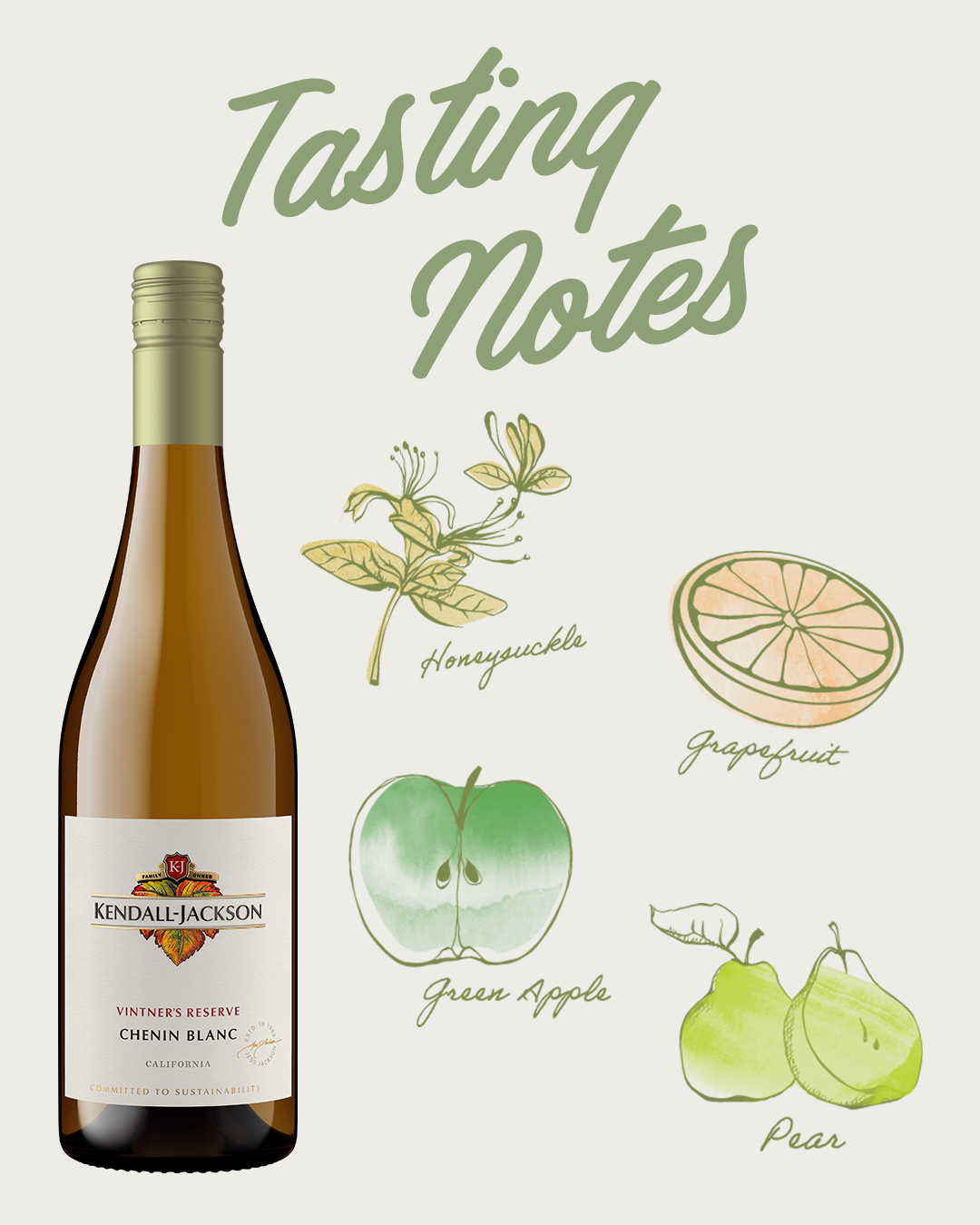 Kendall-Jackson Vintner's Reserve Chenin Blanc Tasting Notes